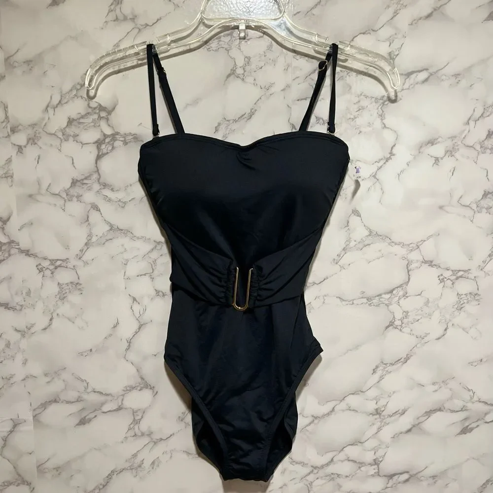 La Blanca ISLAND GODDESS Bandeau One-piece Swimsuit